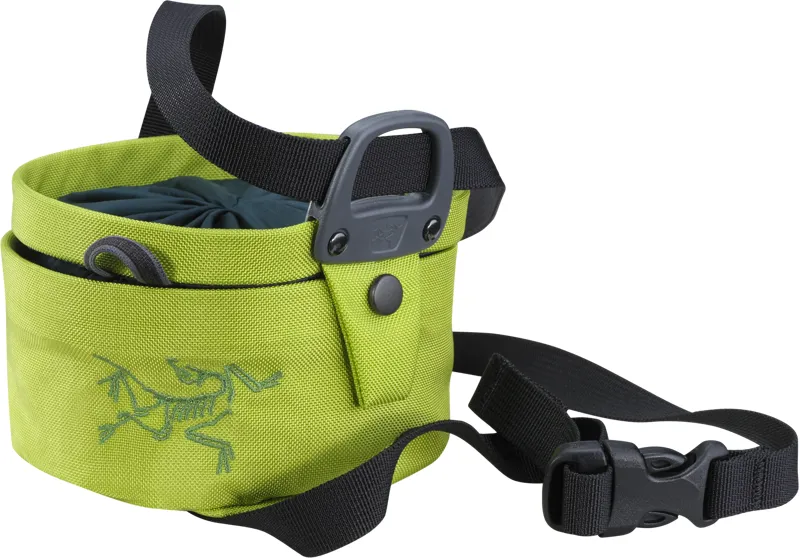 Arcteryx Aperture Chalk Bag Large Mantis Green