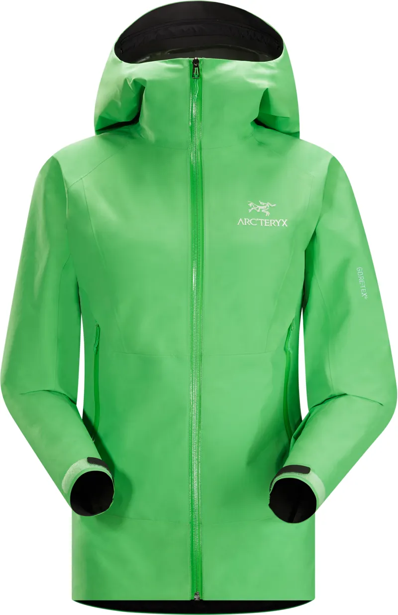 Arcteryx Womens Beta SL Jacket Green Orchid