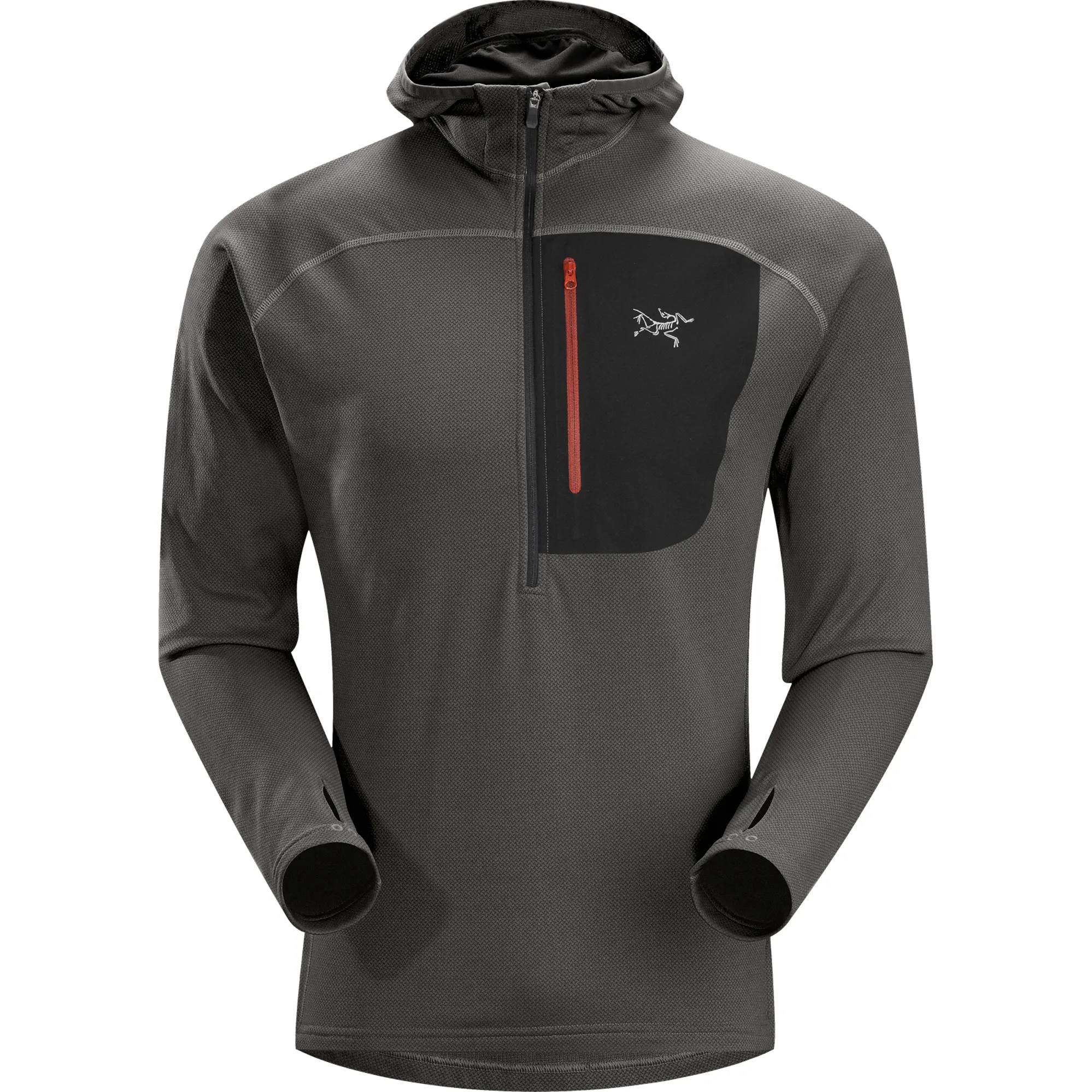 Arcteryx Mens Konseal Hoody Iron Anvil