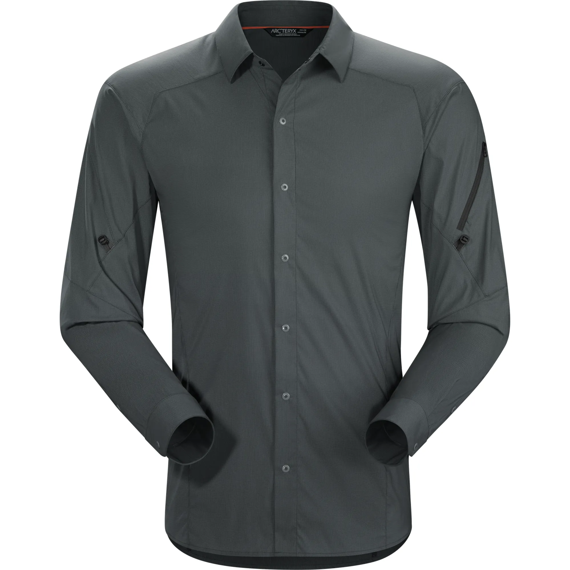 Arcteryx Mens Elaho Shirt LS Magnet