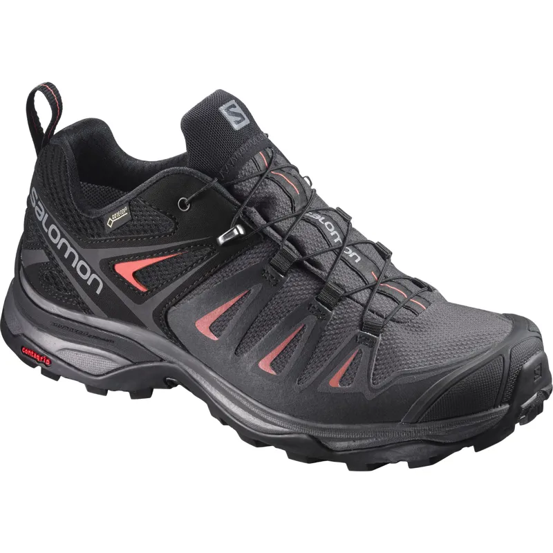 Salomon Womens X Ultra 3 GTX Magnet/Black Mineral