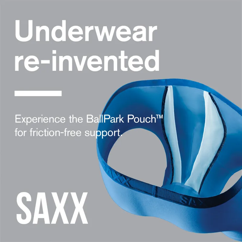 SAXX Mens Kinetic Boxer Brief Blackout-2