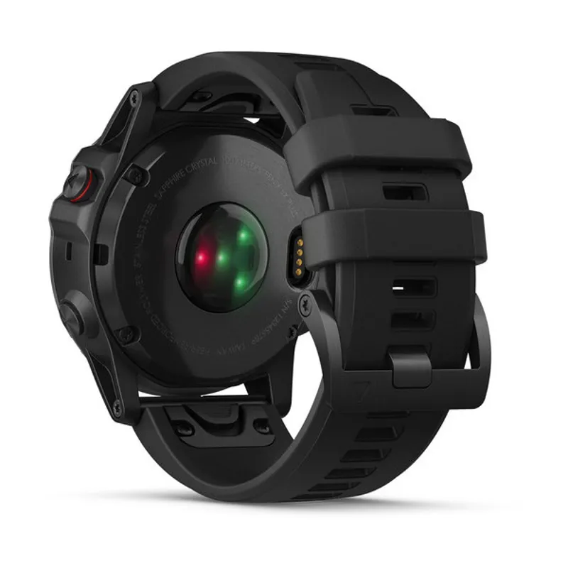 Garmin Fenix 5x Plus Sapphire Black with Black Band-4