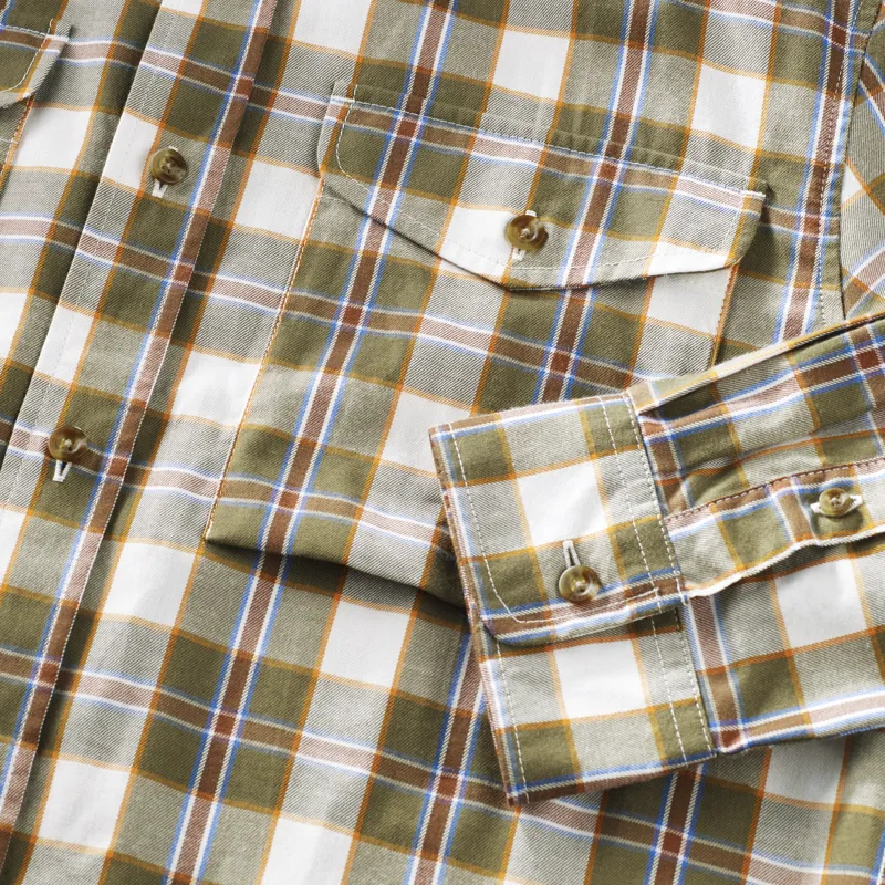 Fjallraven Mens Sarek Flannel Shirt LS Uncle Blue-1