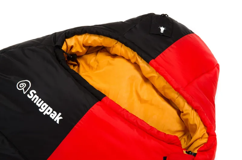 Snugpak Softie Expansion 4 Sleeping Bag Black Red-10