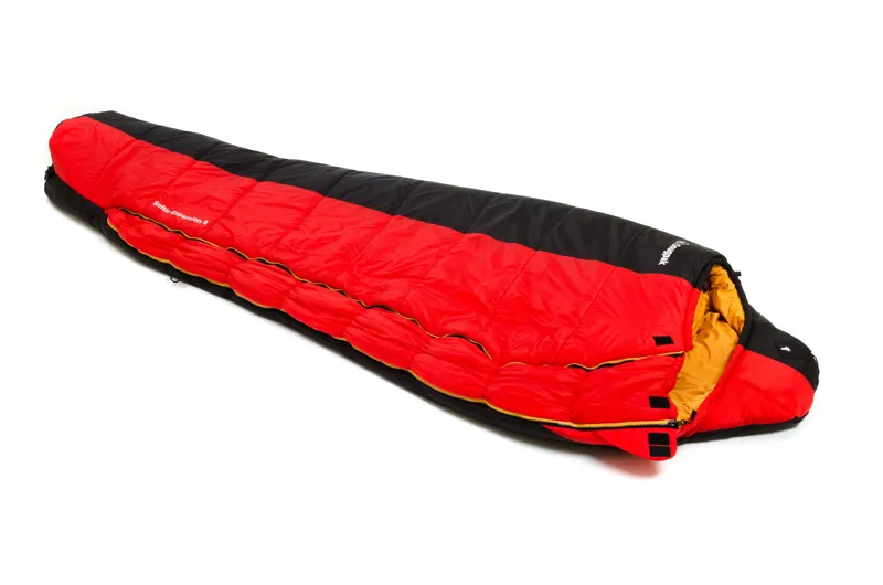 Snugpak Softie Expansion 4 Sleeping Bag Black Red-3