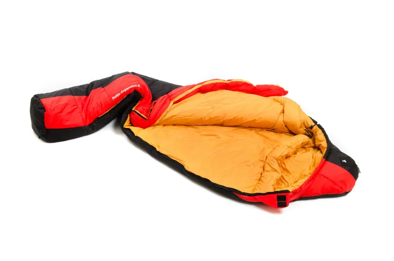 Snugpak Softie Expansion 4 Sleeping Bag Black Red-2