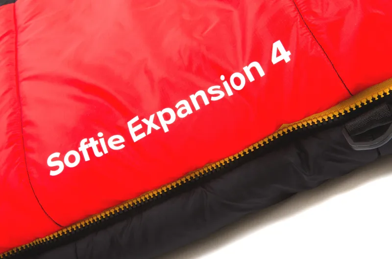 Snugpak Softie Expansion 4 Sleeping Bag Black Red-5