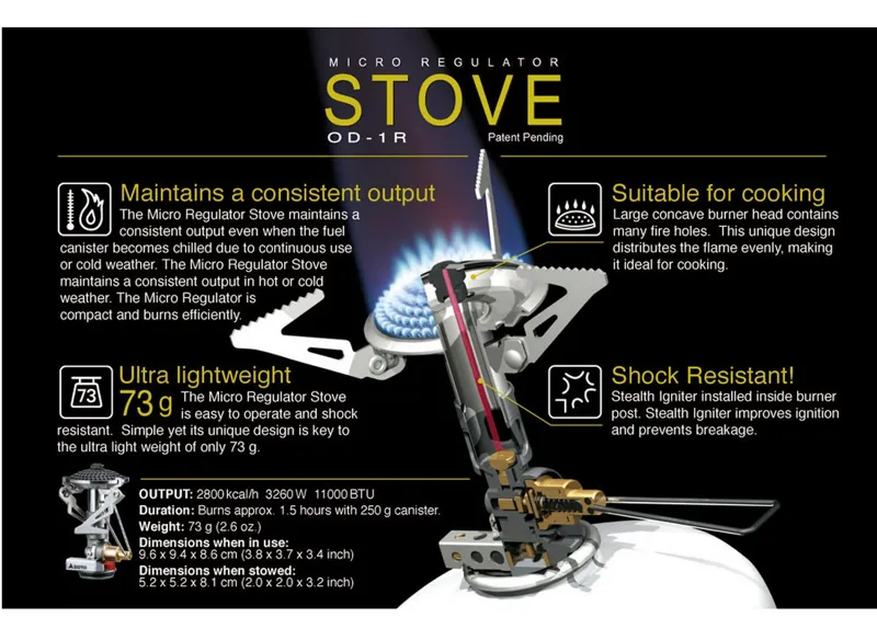 Soto Micro Regulator Stove OD-1R-4