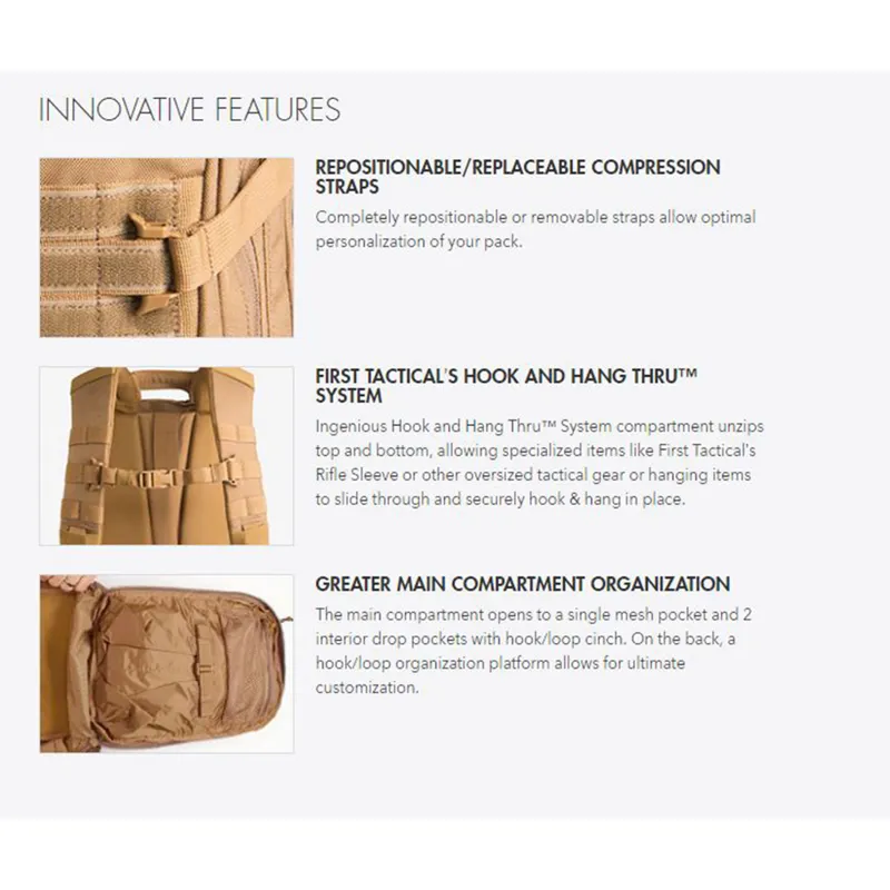 First Tactical Specialist Half-Day Backpack Black-5