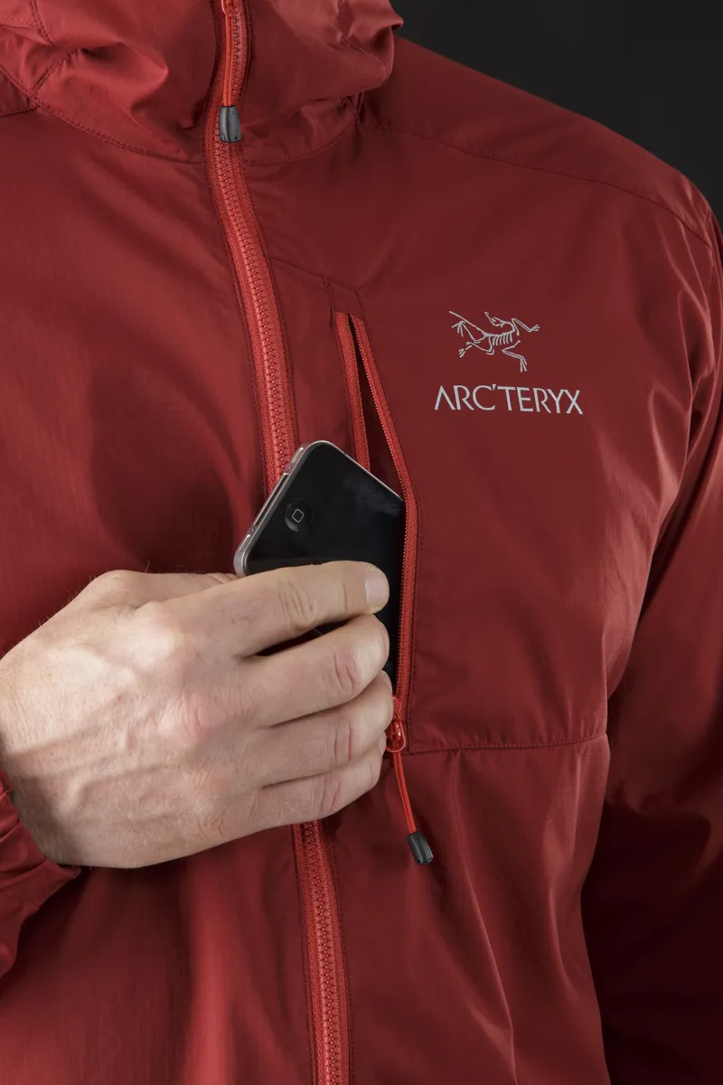 Arcteryx Mens Squamish Jacket Oxblood-1
