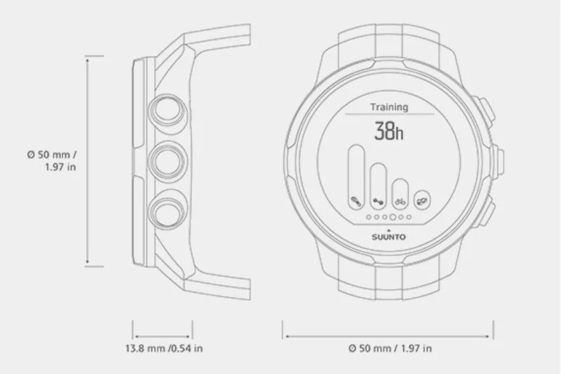 Suunto Spartan Sport Watch Black-4
