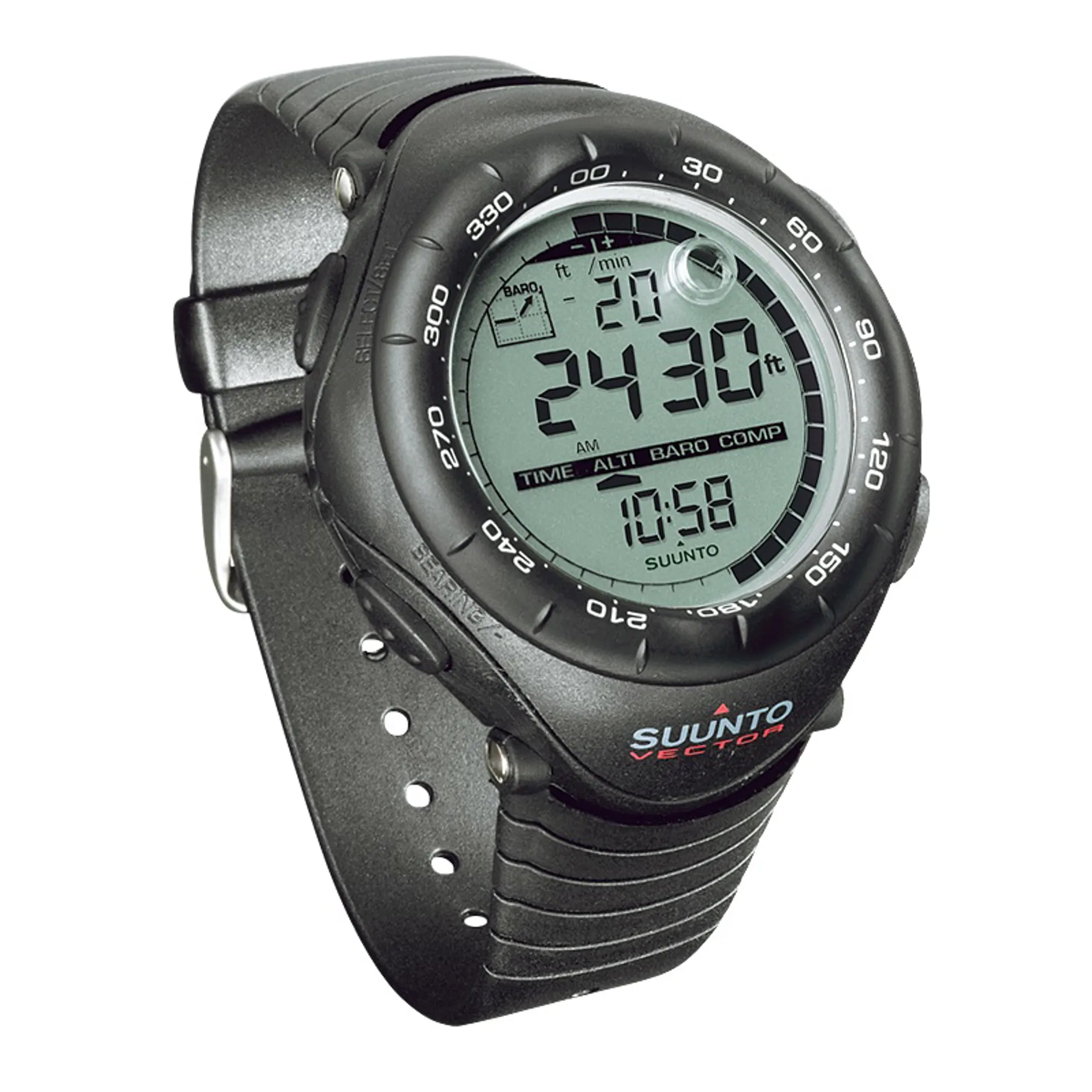 Suunto Vector Positive Face Sports Watch Black