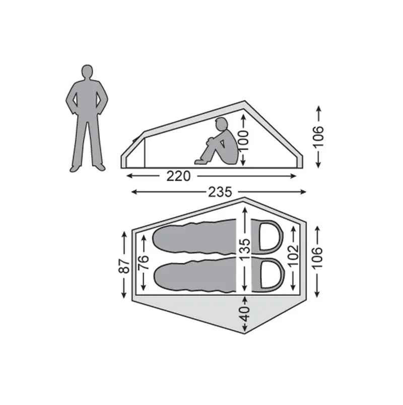 Nordisk Telemark 2 LW Green-1