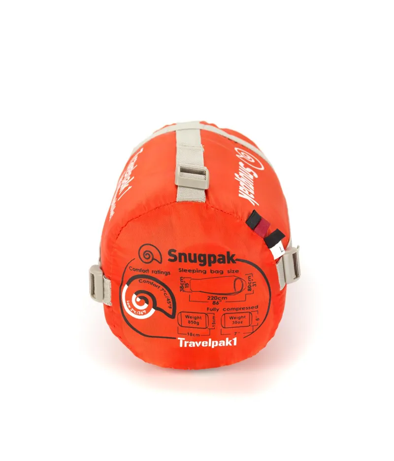 Snugpak Travelpak 1 Sleeping bag Left Hand Zip-3