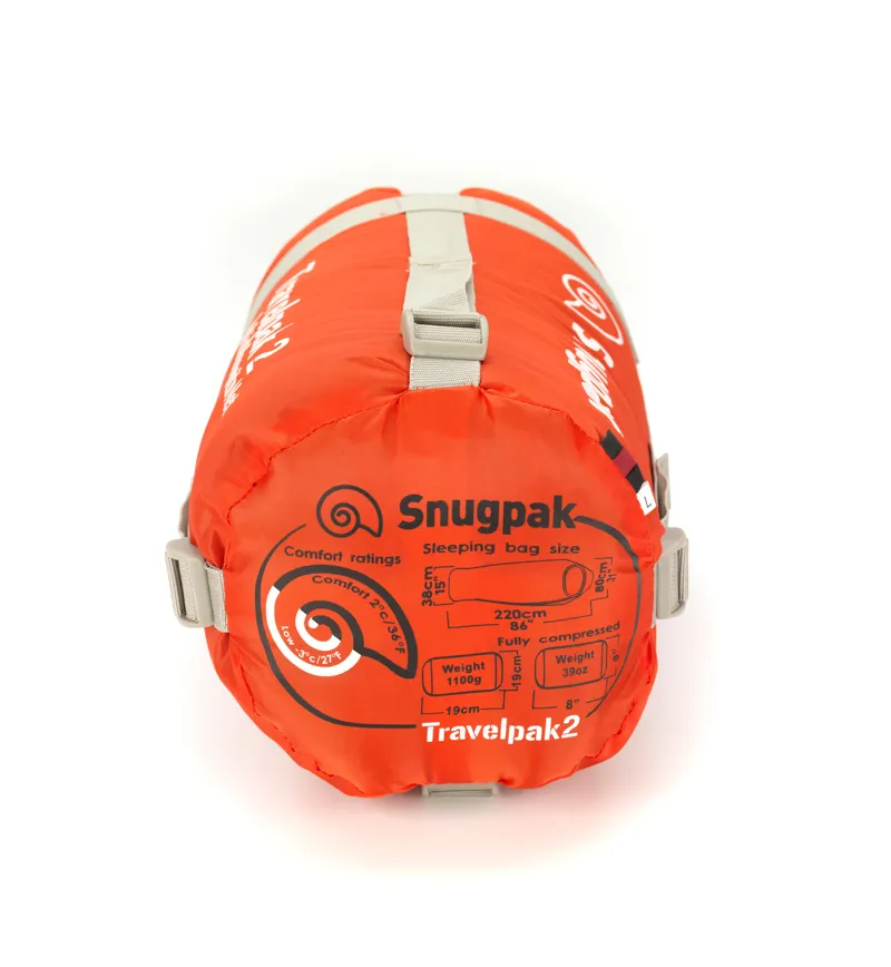 Snugpak Travelpak 2 Sleeping Bag Left Hand Zip-7