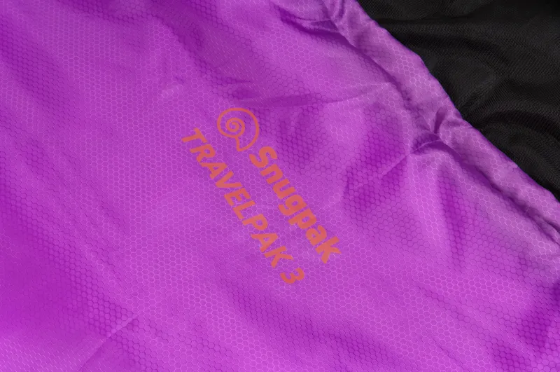 Snugpak Travelpak 3 Sleeping Bag Left Hand Zip-3