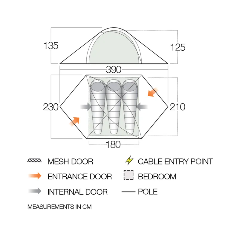 Vango Halo Pro 300 Pamir Green-1