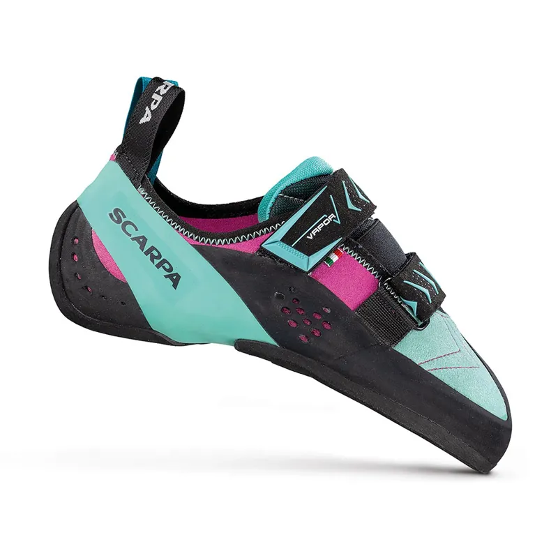 Scarpa Womens Vapour V Climbing Shoe Dhalia Aqua