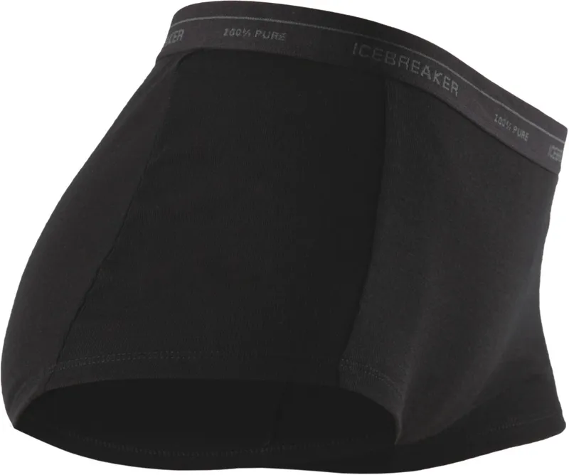 Icebreaker Womens Everyday Boy Shorts Black