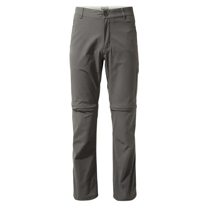 Craghoppers Mens NosiLife Pro 2 Convertible Trousers Elephant