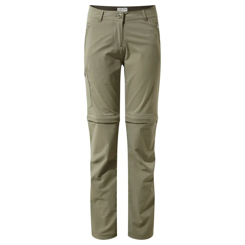 Craghoppers Womens NosiLife Pro 2 Convertible Trousers Mushroom