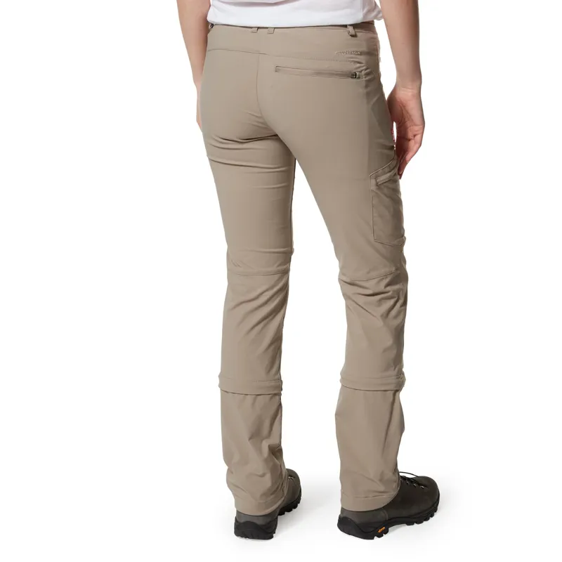 Craghoppers Womens NosiLife Pro 2 Convertible Capri Mushroom-2