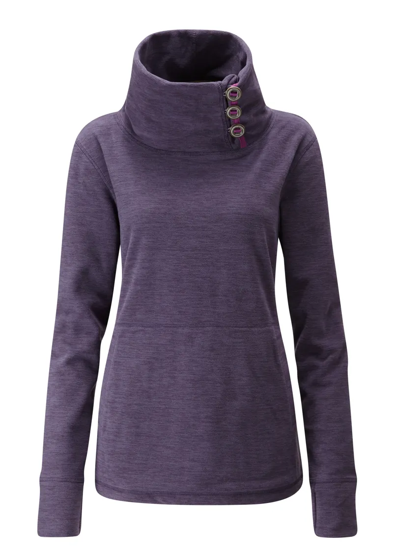 Rab Womens Canyon Cowl Fleece Pull-On Fig