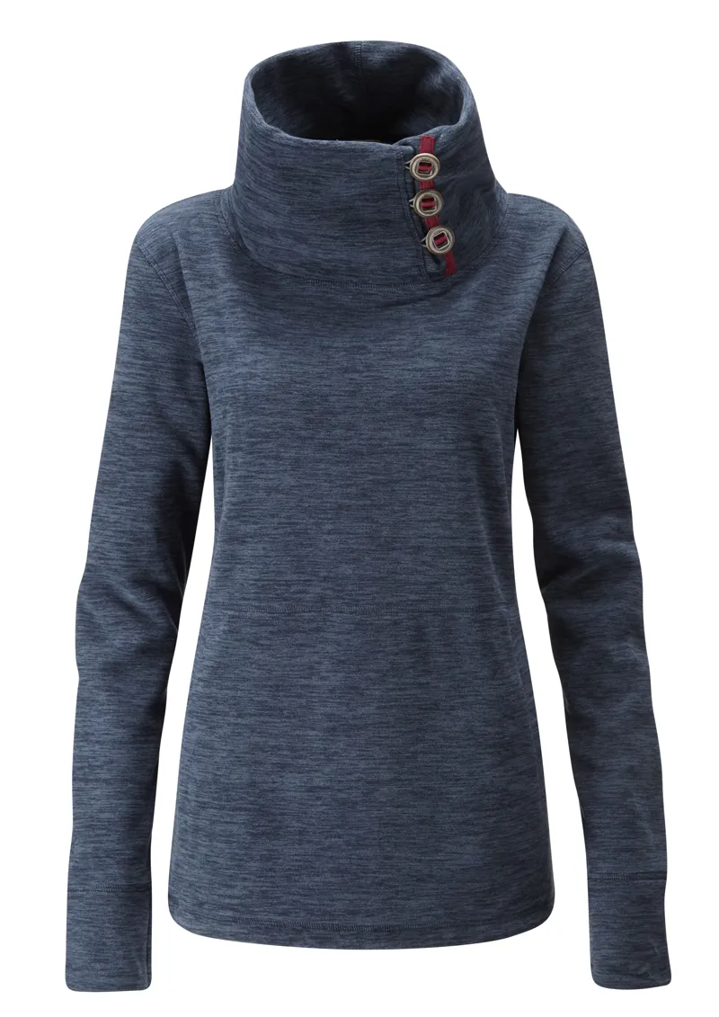 Rab | Womens | Canyon | Cowl | Fleece | Pull-On | Indigo