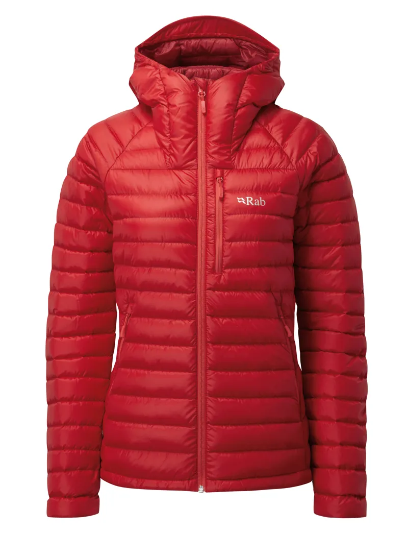 Rab Womens Microlight Alpine Jacket Ruby