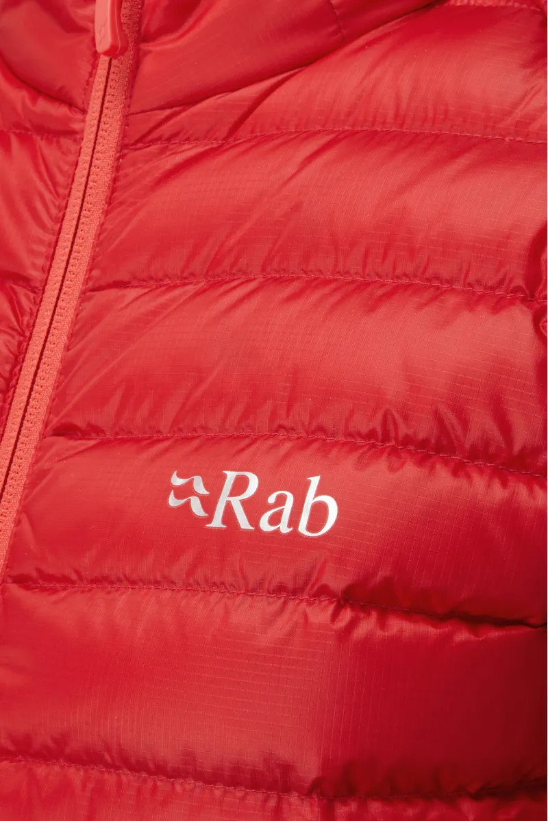 Rab Womens Microlight Alpine Jacket Ruby-2