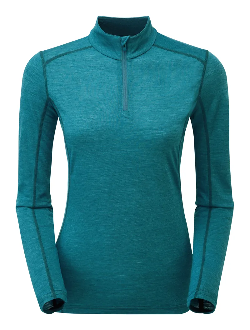 Montane Womens Primino 140g Zip Neck Zanskar