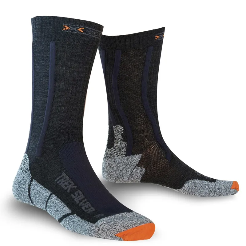 X-Bionic X-Socks Trekking Silver Black