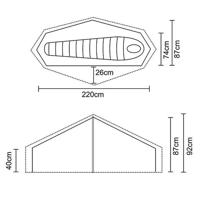 Terra Nova Laser Photon 1 Tent Green-1