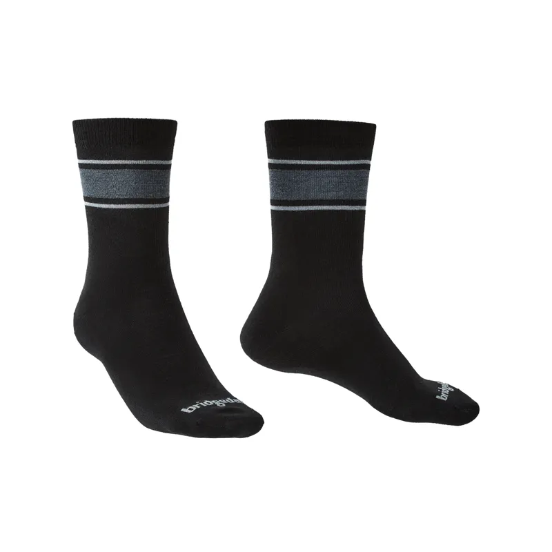 Bridgedale Mens Everyday Ultra Light Merino Performance Sock Black