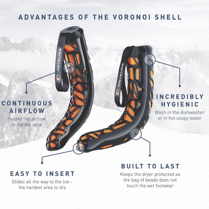 Drysure Extreme Boot Dryers - Black/Orange-1