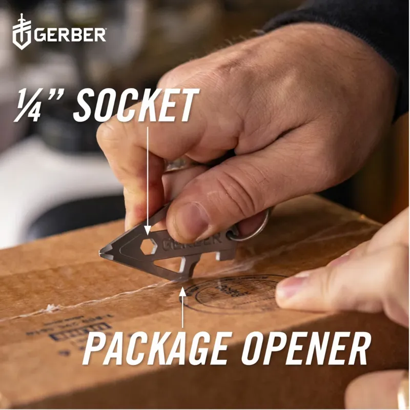 Gerber Broadhead Keychain Tool Silver-3