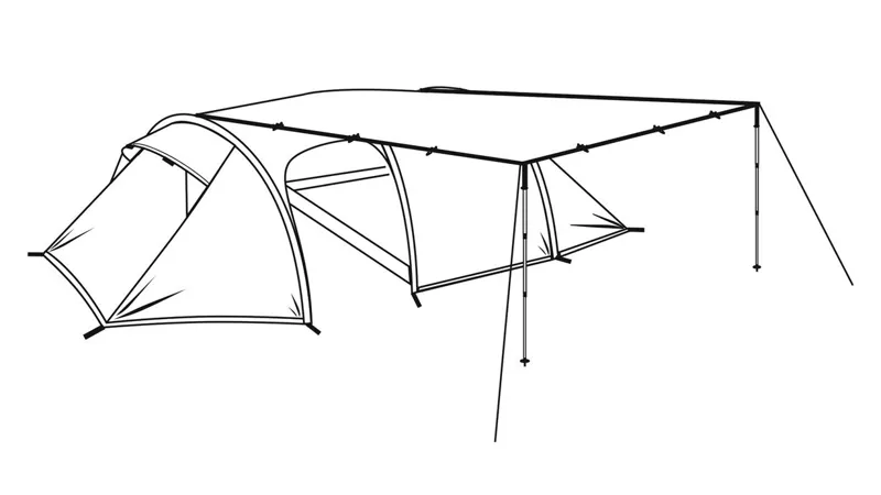 Robens 3x3m Tarp-4