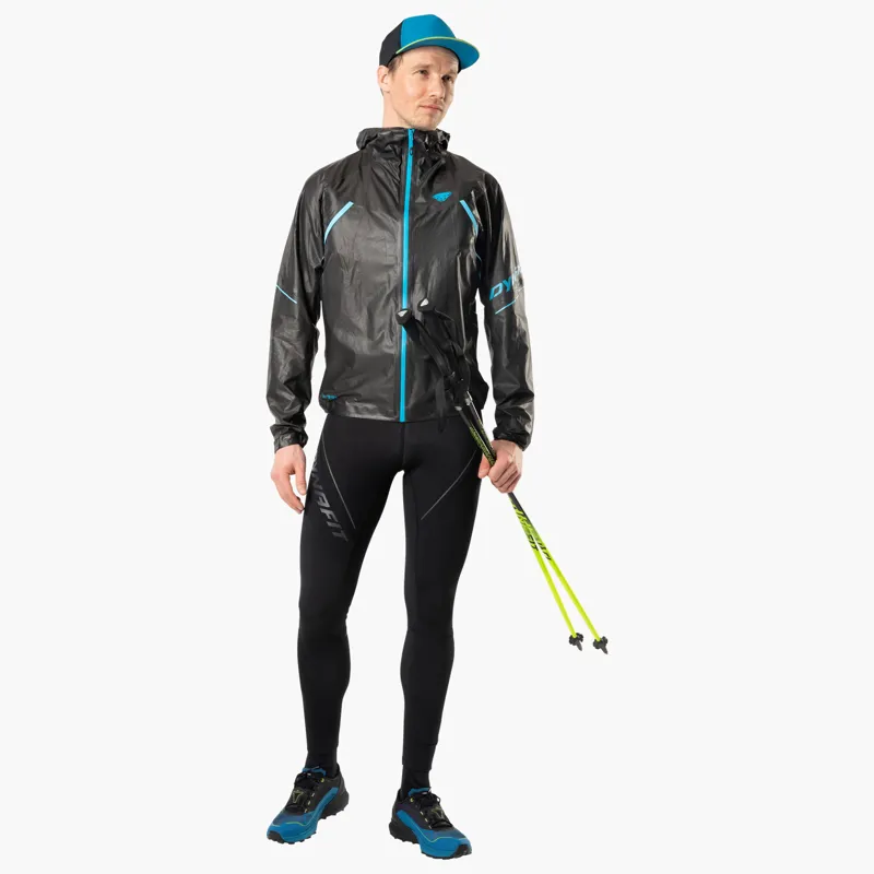 Dynafit Mens Winter Running Tights Black Out-2