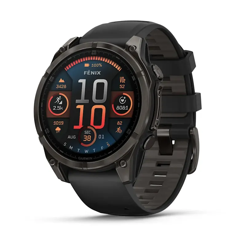 Garmin Fenix 8 AMOLED 47mm Ti Carbon Black w/Black Band DEACTIVATED