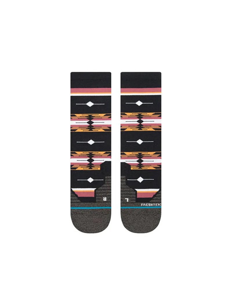 STANCE Cloaked Mid Crew Socks Black-1