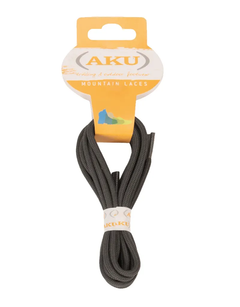 AKU Rocky Round Laces Brown