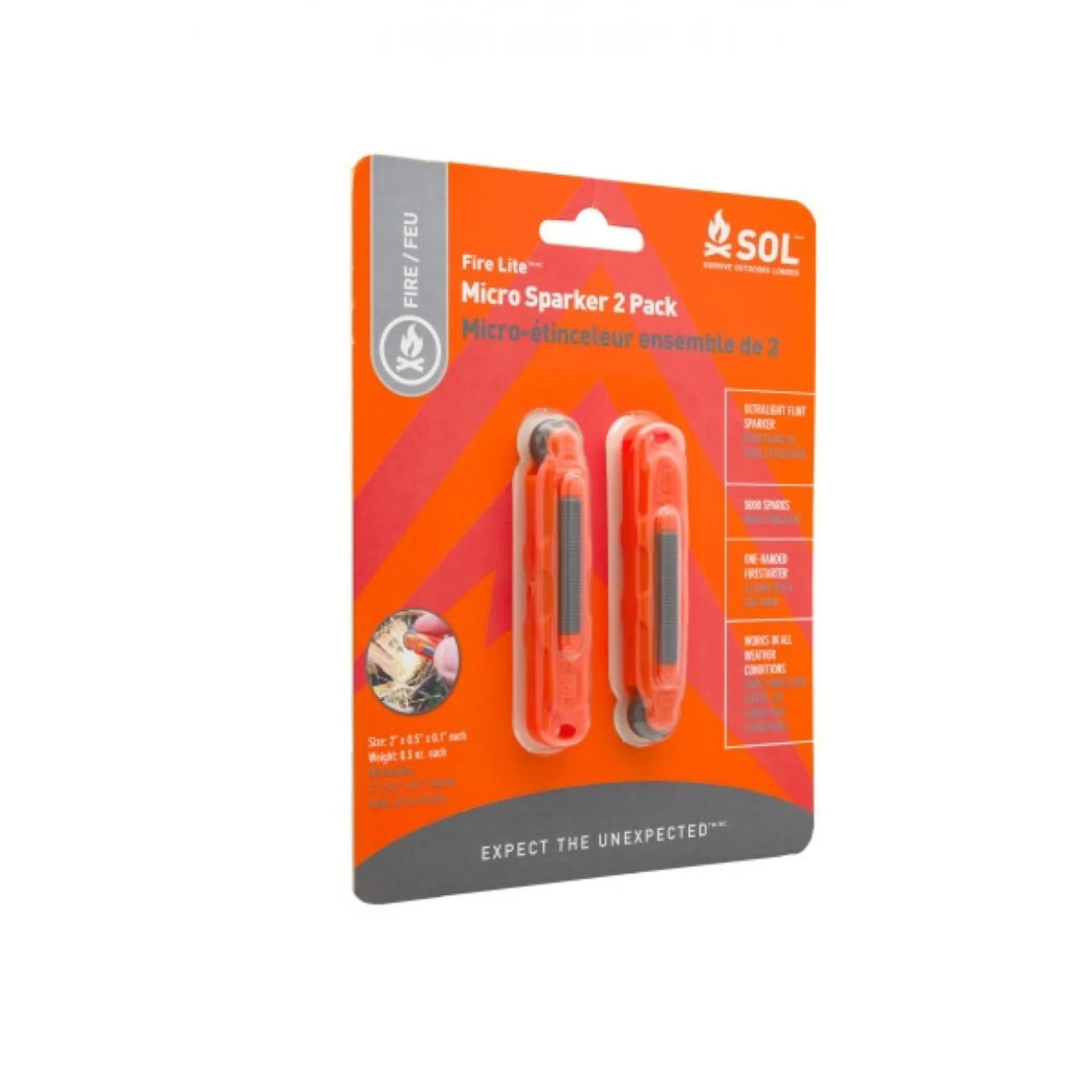 Ultimate Survival SPARKIE Fire Starter - Green | A Happy Camper