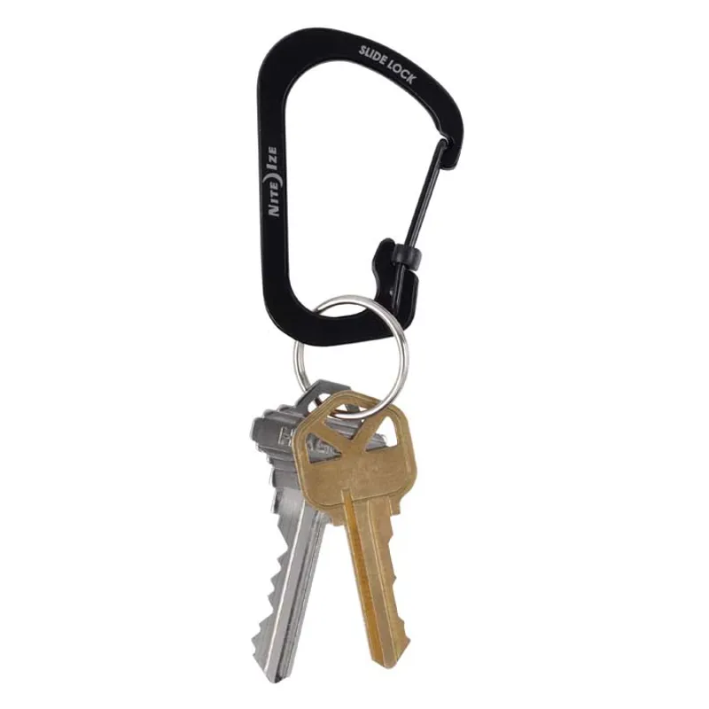 NiteIze SlideLock Carabiner 2 Black-1