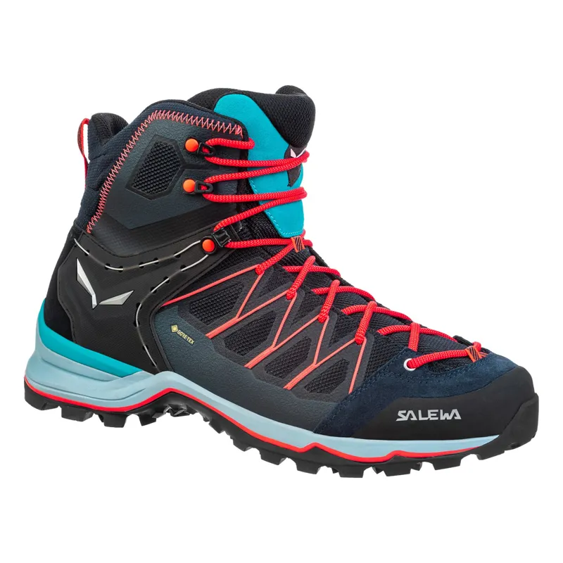 Salewa Womens Mountain Trainer Lite Mid GTX Navy/Blue Fog