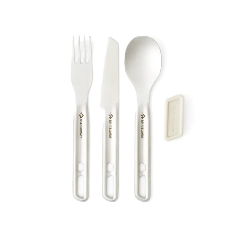 Sea to Summit Detour Stainless Steel Three-Piece Cutlery Set