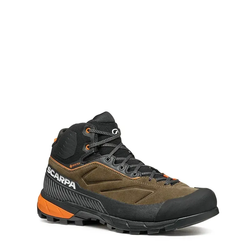 Scarpa Men's Rapid XT Mid GTX Caribou/Rust Orange-1