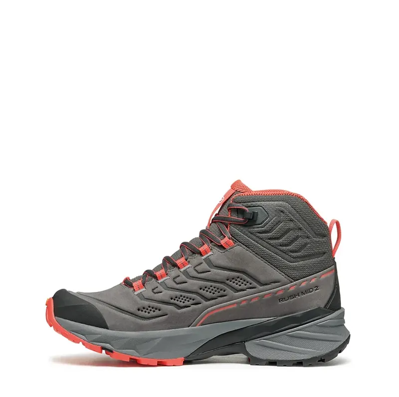 Scarpa Women's Rush 2 Pro Mid GTX Titanium/Coral-2