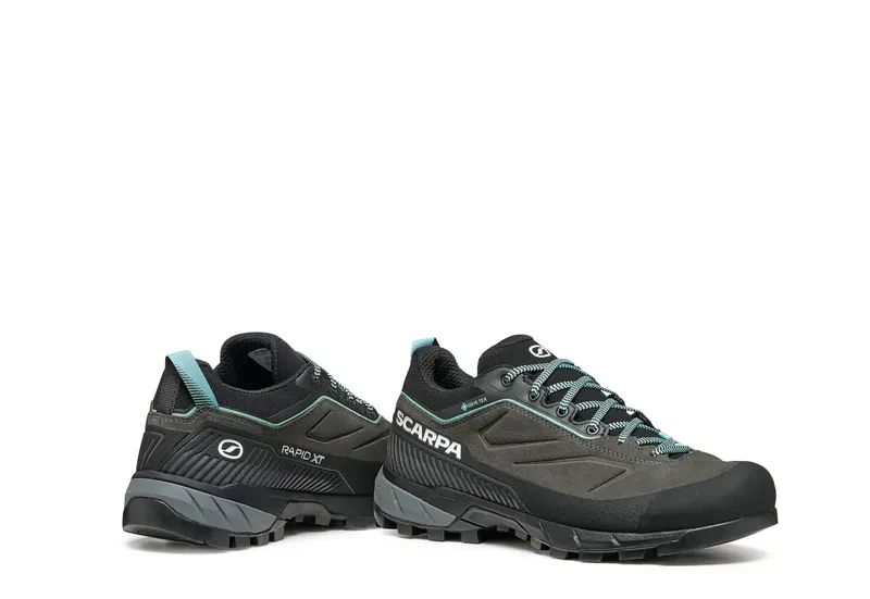 Scarpa Women's Rapid XT GTX Shark/Aqua-5