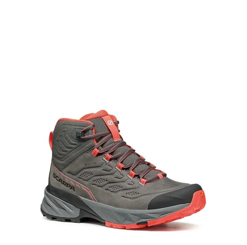 Scarpa Women's Rush 2 Pro Mid GTX Titanium/Coral-1